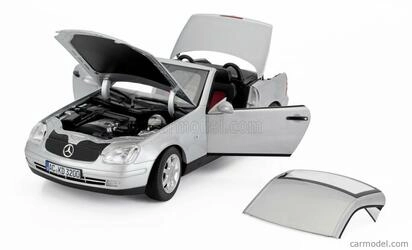 NOREV 1/18 - MERCEDES BENZ SLK350 CABRIOLET SPIDER - BRILLAN