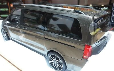 NOREV 1/18 - MERCEDES BENZ V-CLASS AMG LINE - INDIUM GREY - 