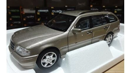 NOREV 1/18 - MERCEDES C-CLASS T-MODEL - 1997 - SMOKE SILVER