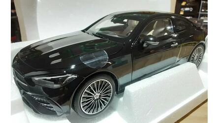 NOREV 1/18 - MERCEDES CLE COUPE - 2024 - OBSIDIAN BLACK META