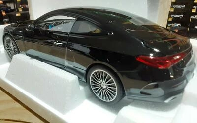 NOREV 1/18 - MERCEDES CLE COUPE - 2024 - OBSIDIAN BLACK META