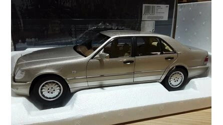 NOREV 1/18 - MERCEDES S600 - 1997 - SILVER