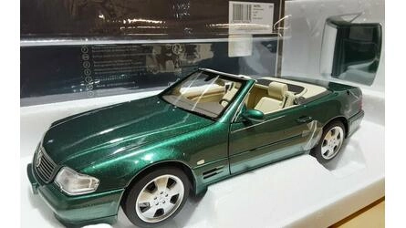 NOREV 1/18 - MERCEDES SL 500 - 1999 - GREEN METALIC