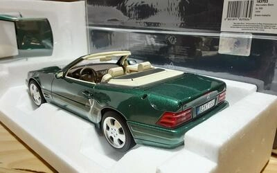 NOREV 1/18 - MERCEDES SL 500 - 1999 - GREEN METALIC