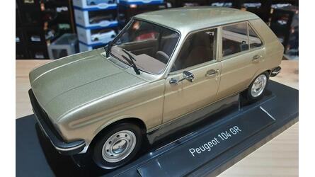 NOREV 1/18 - PEUGEOT 104 GR - 1981 - BEIGE METALLIC