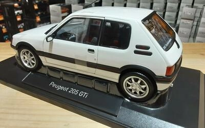 NOREV 1/18 - PEUGEOT 205 GTI 1.9 - 1989 - MEIJE WHITE
