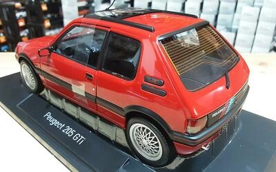 NOREV 1/18 - PEUGEOT 205 GTI 1.9 PTS DECO - 1991 - VALLELUNG