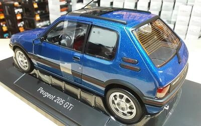 NOREV 1/18 - PEUGEOT 205 GTI 1.9 WITH WINDOWROOF - 1992 - MI