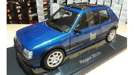 NOREV 1/18 - PEUGEOT 205 GTI 1.9 WITH WINDOWROOF - 1992 - MI