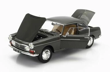 NOREV 1/18 - PEUGEOT 404 COUPE - 1967 - GRAPHITE GREY