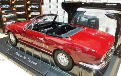 NOREV 1/18 - PEUGEOT 504 CABRIOLET COUPE - 1969 - ANDALOU RE