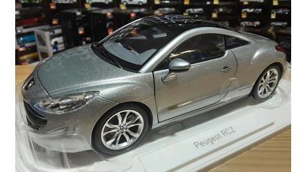 NOREV 1/18 - PEUGEOT RCZ COUPE - 2010 - MERCURY GREY