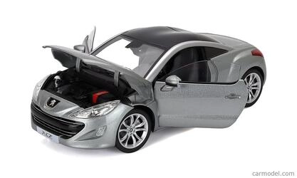 NOREV 1/18 - PEUGEOT RCZ COUPE - 2010 - MERCURY GREY