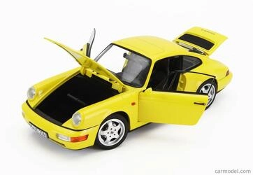 NOREV 1/18 - PORSCHE 911 CARRERA 2 - 1992 - YELLOW LIMITED E