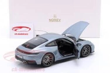 NOREV 1/18 - PORSCHE 911 CARRERA - 2025 - POLAR SILVER METAL