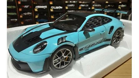 NOREV 1/18 - PORSCHE 911 GT3 RS - WEISSACH PACK - LIGHT BLUE