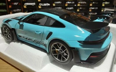 NOREV 1/18 - PORSCHE 911 GT3 RS - WEISSACH PACK - LIGHT BLUE
