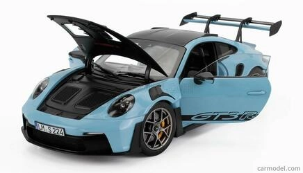NOREV 1/18 - PORSCHE 911 GT3 RS - WEISSACH PACK - LIGHT BLUE