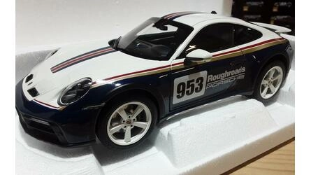 NOREV 1/18 - PORSCHE 911 RALLY DAKAR ROUGHROADS - 2024 - WHI