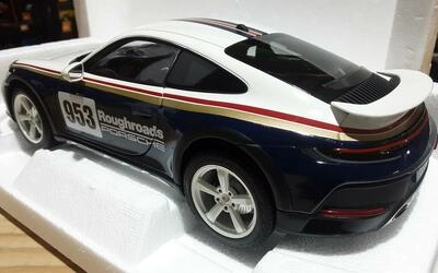 NOREV 1/18 - PORSCHE 911 RALLY DAKAR ROUGHROADS - 2024 - WHI
