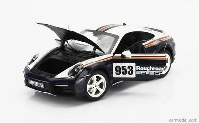NOREV 1/18 - PORSCHE 911 RALLY DAKAR ROUGHROADS - 2024 - WHI