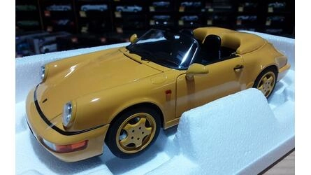 NOREV 1/18 - PORSCHE 911 SPEEDSTER - SPEED YELLOW - 1993