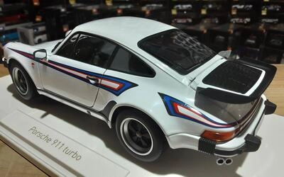 NOREV 1/18 - PORSCHE 911 TURBO 3.3 - 1980 - WHITE