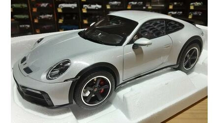 NOREV 1/18 - PORSCHE 911/992 DAKAR - ICE GREY MATALLIC - 202