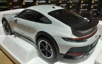 NOREV 1/18 - PORSCHE 911/992 DAKAR - ICE GREY MATALLIC - 202