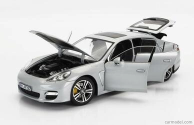 NOREV 1/18 - PORSCHE PANAMERA TURBO - 2009 - SILVER