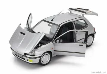 NOREV 1/18 - RENALULT CLIO 16S - 1992 - ICEBERG GREY