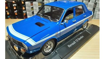 NOREV 1/18 - RENAULT  12 GORDINI - 1971 - BLUE DE FRANCE