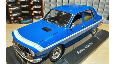 NOREV 1/18 - RENAULT 12 GORDINI - BLUE DE FRANCE - 1971