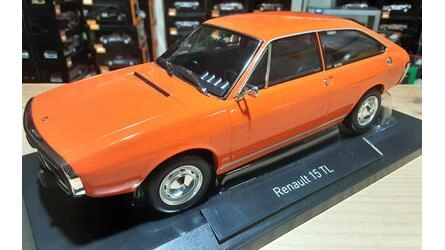NOREV 1/18 - RENAULT 15 TL - 1971 - ORANGE