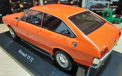 NOREV 1/18 - RENAULT 15 TL - 1971 - ORANGE