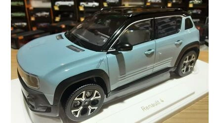 NOREV 1/18 - RENAULT 4 E-TECH 100% ELECTRIC - 2025 - CLOUD B