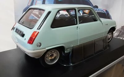 NOREV 1/18 - RENAULT 5 - 1972 - CLEAR BLUE