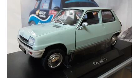 NOREV 1/18 - RENAULT 5 - 1972 - CLEAR BLUE