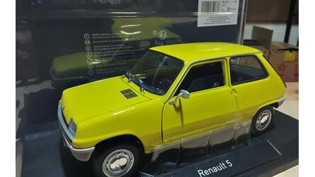 NOREV 1/18 - RENAULT 5 - 1974 - YELLOW