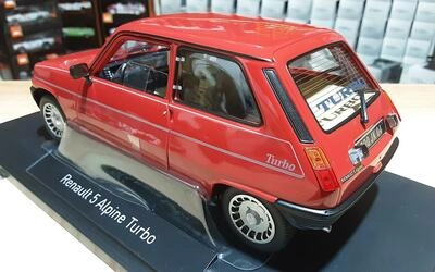 NOREV 1/18 - RENAULT 5 ALPINE TURBO - RED - 1982
