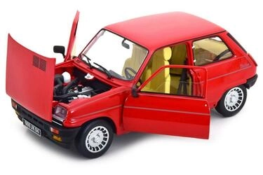 NOREV 1/18 - RENAULT 5 ALPINE TURBO - RED - 1982