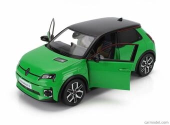 NOREV 1/18 - RENAULT 5 E-TECH 100% ELECTRIC - 2024 - POP GRE