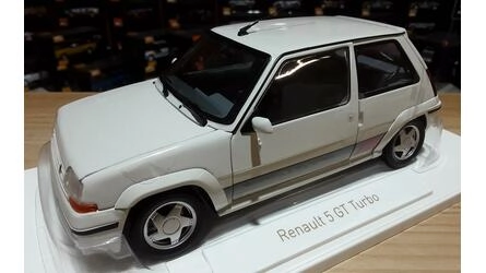 NOREV 1/18 - RENAULT 5 GT TURBO - 1989 - PANDA WHITE