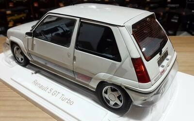 NOREV 1/18 - RENAULT 5 GT TURBO - 1989 - PANDA WHITE