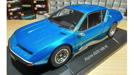 NOREV 1/18 - RENAULT A 310 1600 VE - 1972 - ALPINE BLUE