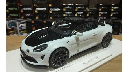 NOREV 1/18 - RENAULT ALPINE A110 R COUPE - IRIDESCENT WHITE 