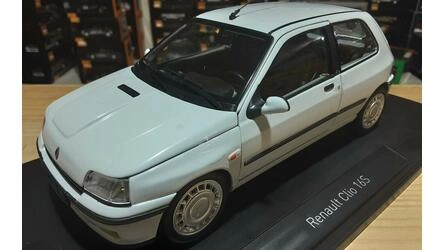 NOREV 1/18 - RENAULT CLIO 16 S - 1991 - WHITE