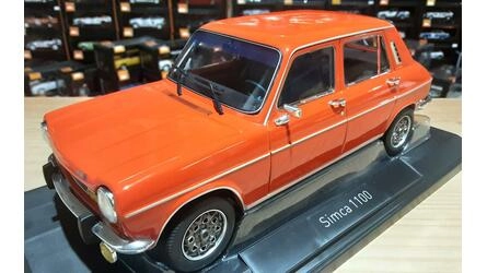 NOREV 1/18 - SIMCA 1100 TI - SUMATRA RED - 1974
