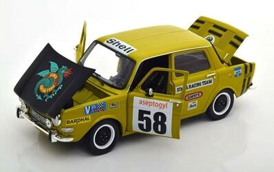 NOREV 1/18 - SINCA1000 RALLYE 2 SRT - Nº 58  - ACIDE GREEN  
