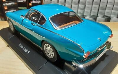 NOREV 1/18 - VOLVO 1800 S - 1969 - MEDIUM BLUE